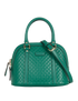 Mini Microguccissima Dome, &pound;850, Handbags, Green, Leather, Front view